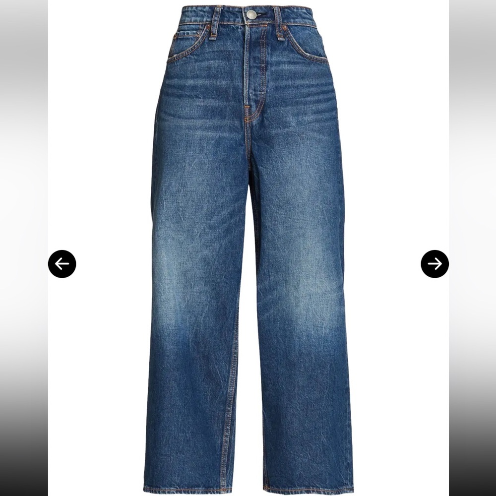 rag & bone Blue Flare & Wide Leg Jeans
